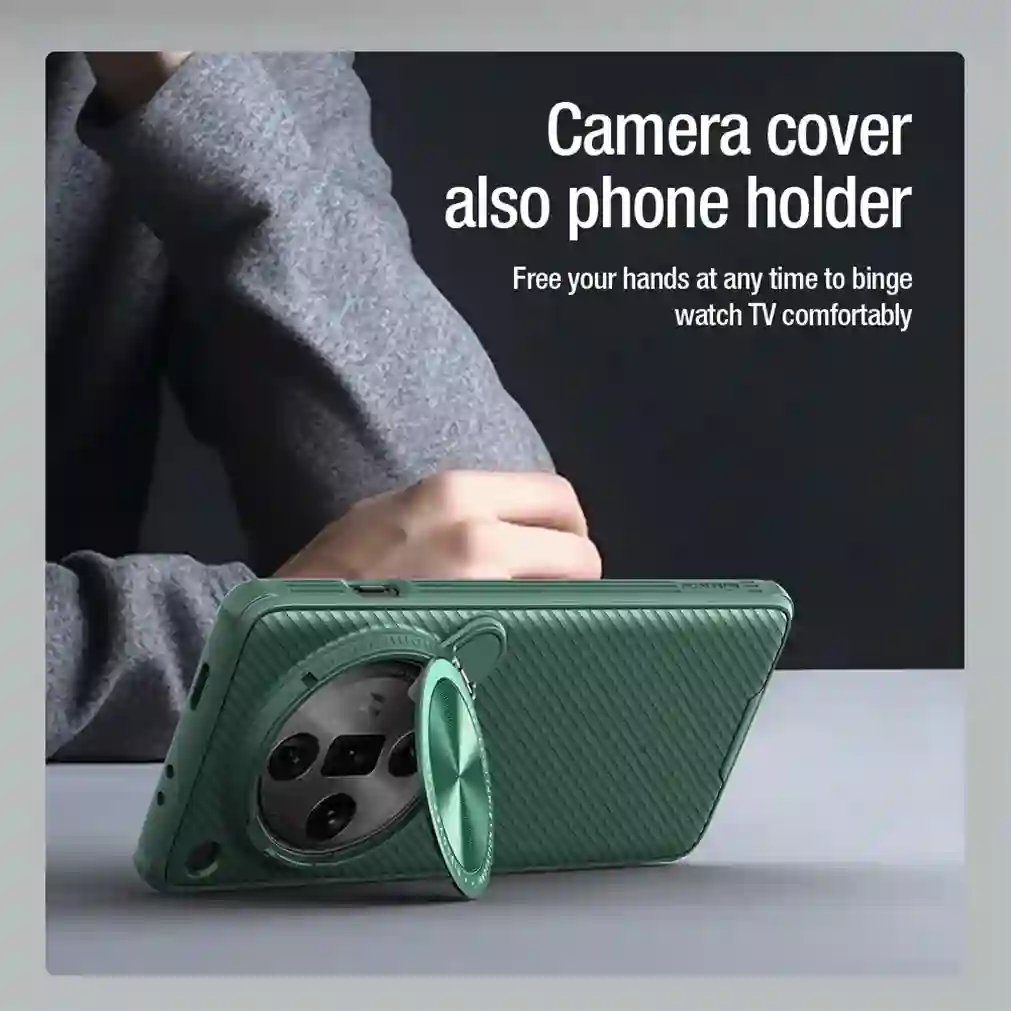 For OPPO Find X7 Ultra MagSafe Case NILLKIN CamShield Prop Magnetic Charging Flip-style Holder Camera Cover For Find X7Ultra