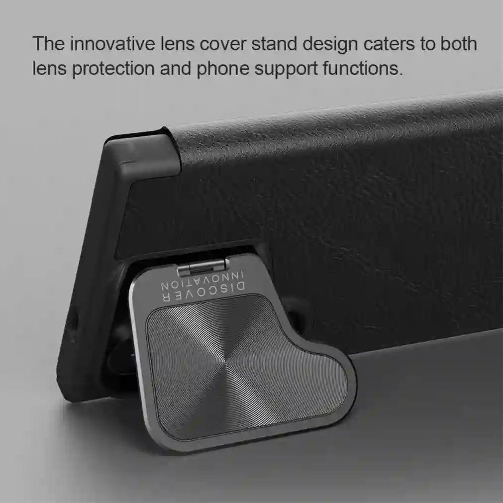 For Samsung Galaxy S24 Ultra Flip Case NILLKIN Qin Prop leather case Flip-style Holder Camera Cover For Samsung S24 S24+ Plus