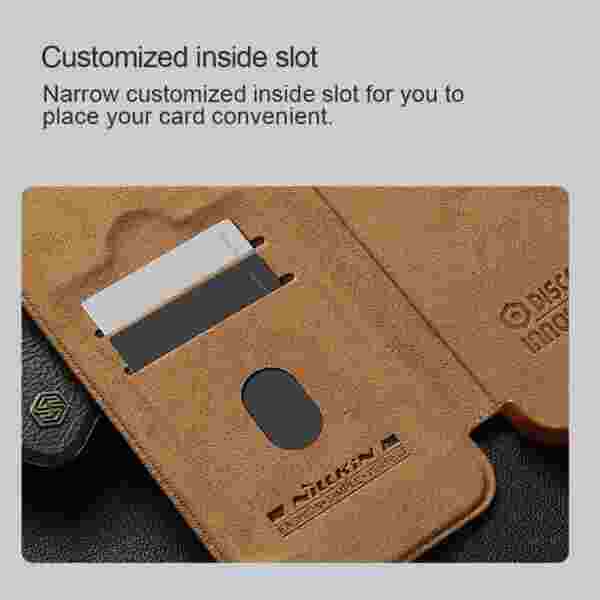 Чехол-книжка Nillkin Qin Prop для Samsung Galaxy S24, Galaxy S24 Ultra, Galaxy S24 Plus — изображение 4