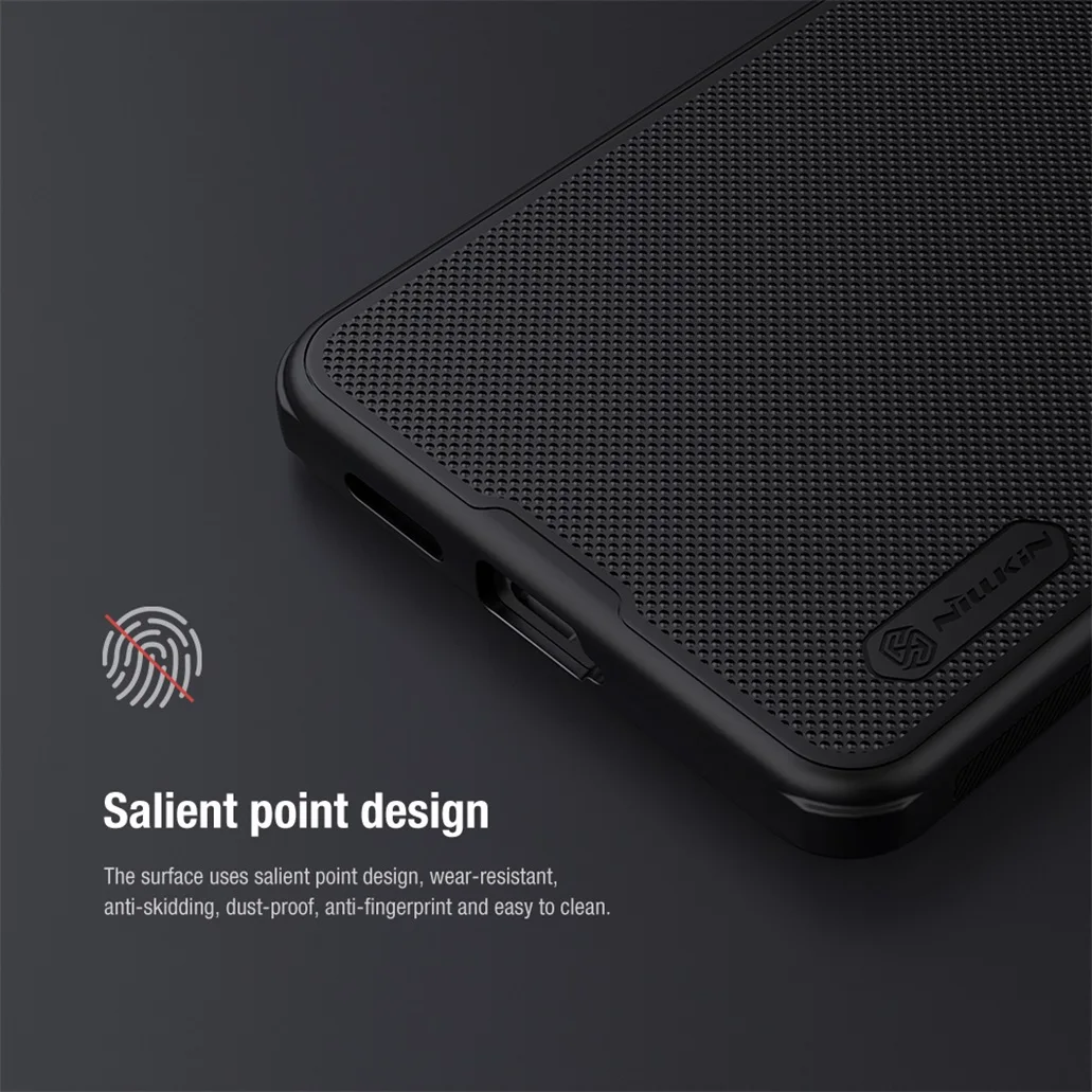For Xiaomi POCO X6 5G Case Nillkin Super Frosted Shield Pro Soft TPU Frame Hard PC Shell Shockproof Back Cover For POCO X6 5G