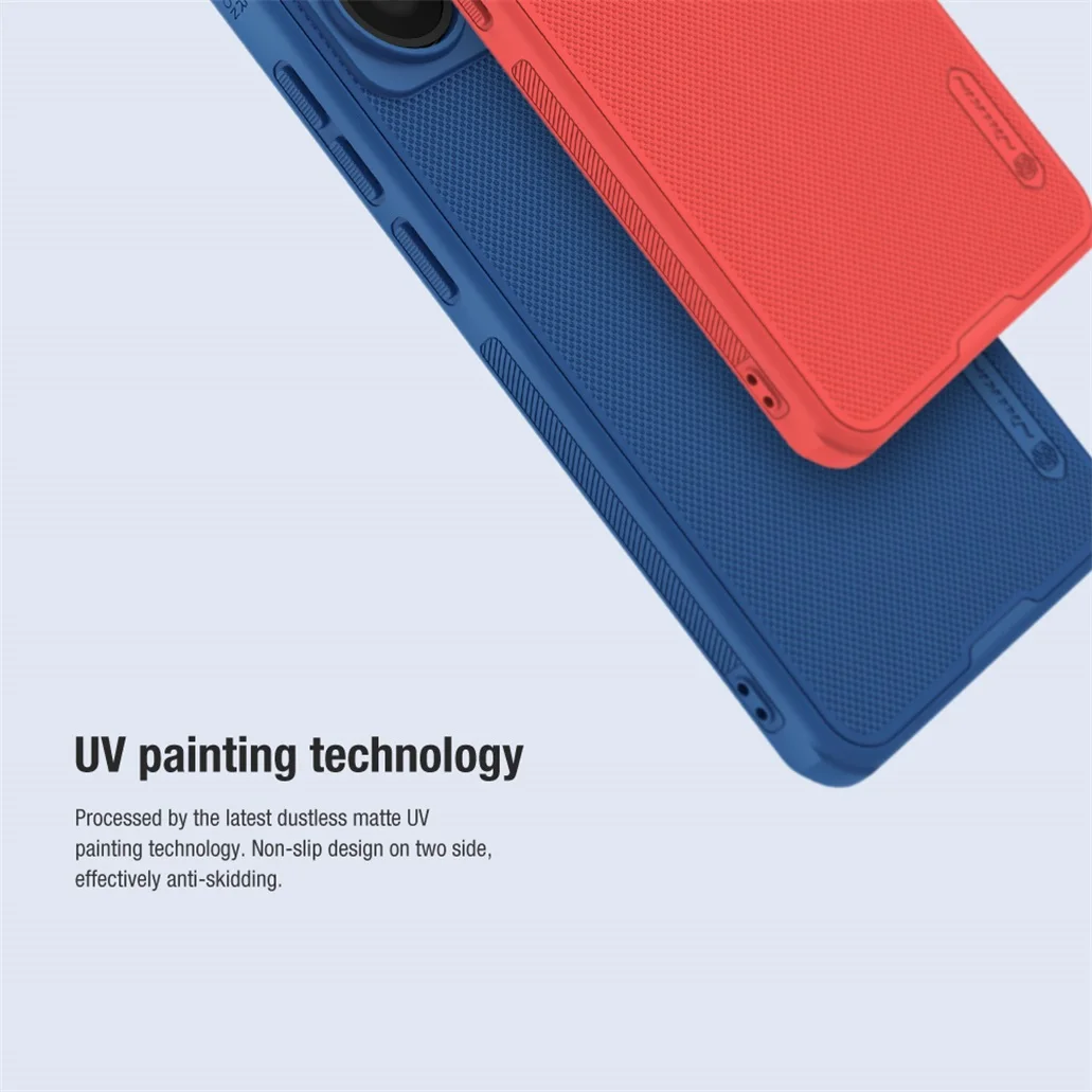 For Xiaomi POCO X6 5G Case Nillkin Super Frosted Shield Pro Soft TPU Frame Hard PC Shell Shockproof Back Cover For POCO X6 5G