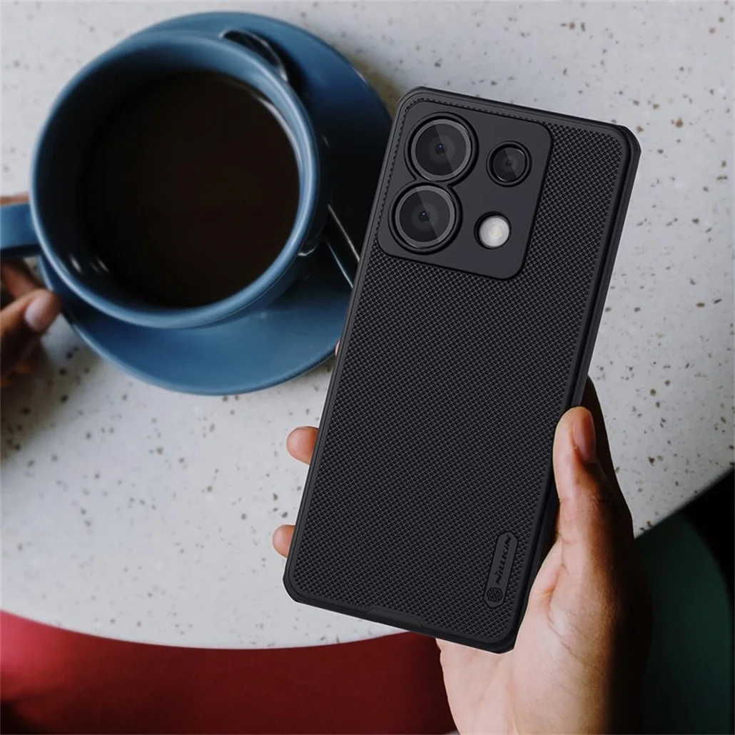 For Xiaomi POCO X6 5G Case Nillkin Super Frosted Shield Pro Soft TPU Frame Hard PC Shell Shockproof Back Cover For POCO X6 5G
