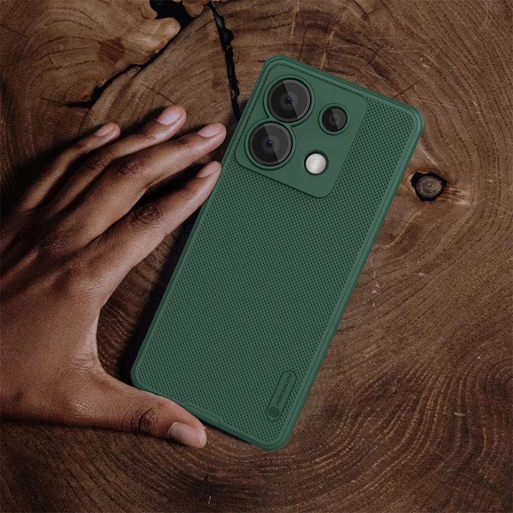 For Xiaomi POCO X6 5G Case Nillkin Super Frosted Shield Pro Soft TPU Frame Hard PC Shell Shockproof Back Cover For POCO X6 5G