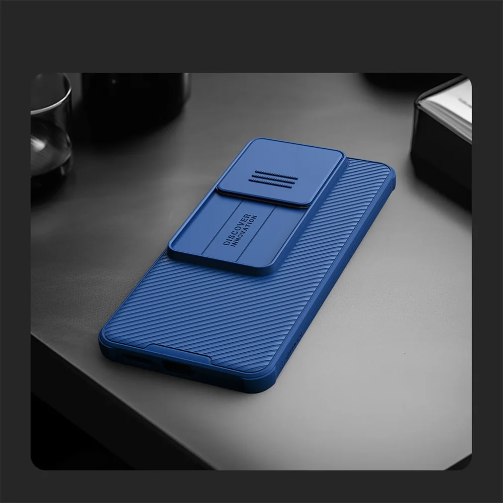 For Xiaomi POCO X6 5G Case Original NILLKIN CamShield Pro Slide Camera Lens Privacy Protection Luxury Back Cover For POCO X6 5G