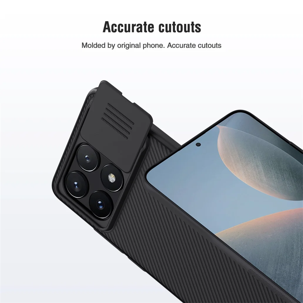 Чехол Nillkin Camshield для Poco X6 Pro 5G