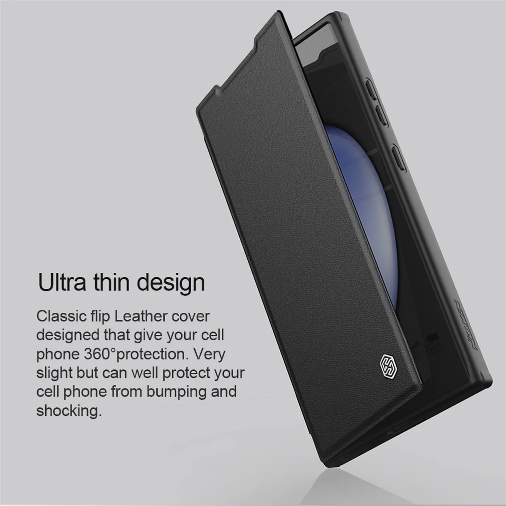 Чехол-книжка Nillkin Qin Prop для Samsung Galaxy S24, Galaxy S24 Ultra, Galaxy S24 Plus