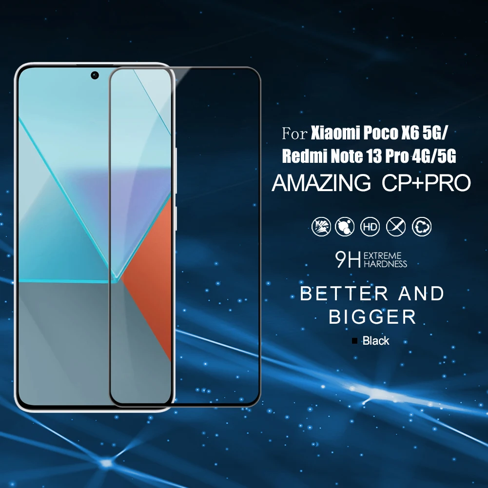 Защитное стекло Nillkin для Xiaomi POCO X6 5G (CP+PRO)
