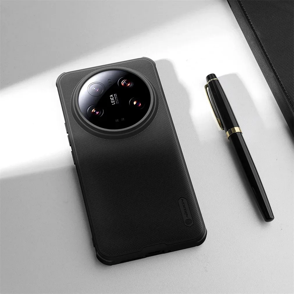 For Xiaomi Mi 14 Ultra MagSafe Case Nillkin Frosted Shield Pro Magnetic Charging Case TPU Frame PC Back Cover For Xiaomi 14Ultra