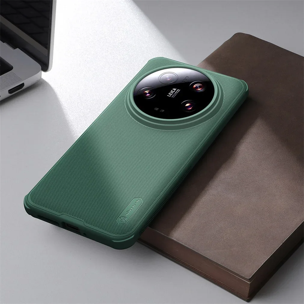 For Xiaomi Mi 14 Ultra MagSafe Case Nillkin Frosted Shield Pro Magnetic Charging Case TPU Frame PC Back Cover For Xiaomi 14Ultra