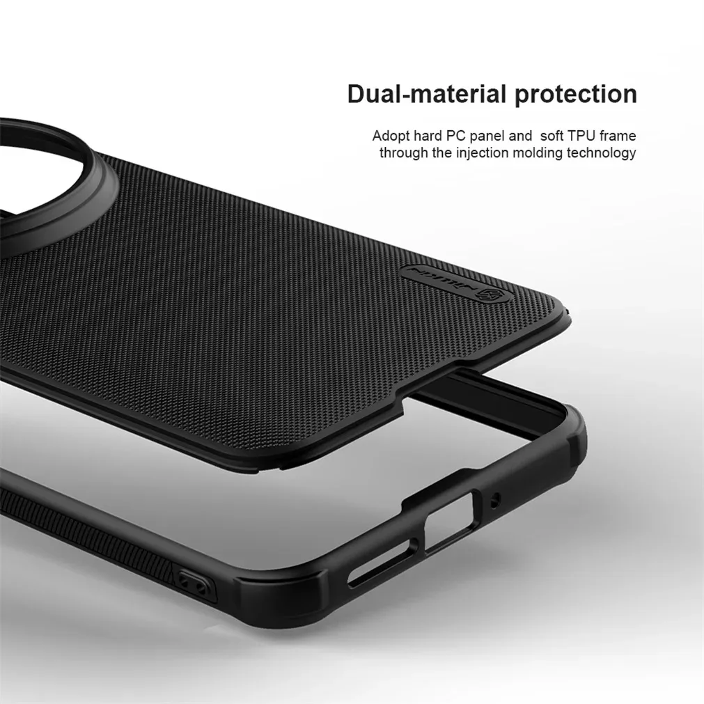 For Xiaomi Mi 14 Ultra MagSafe Case Nillkin Frosted Shield Pro Magnetic Charging Case TPU Frame PC Back Cover For Xiaomi 14Ultra