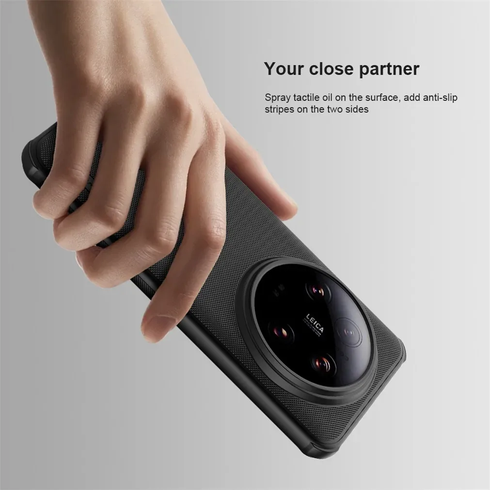 For Xiaomi Mi 14 Ultra MagSafe Case Nillkin Frosted Shield Pro Magnetic Charging Case TPU Frame PC Back Cover For Xiaomi 14Ultra