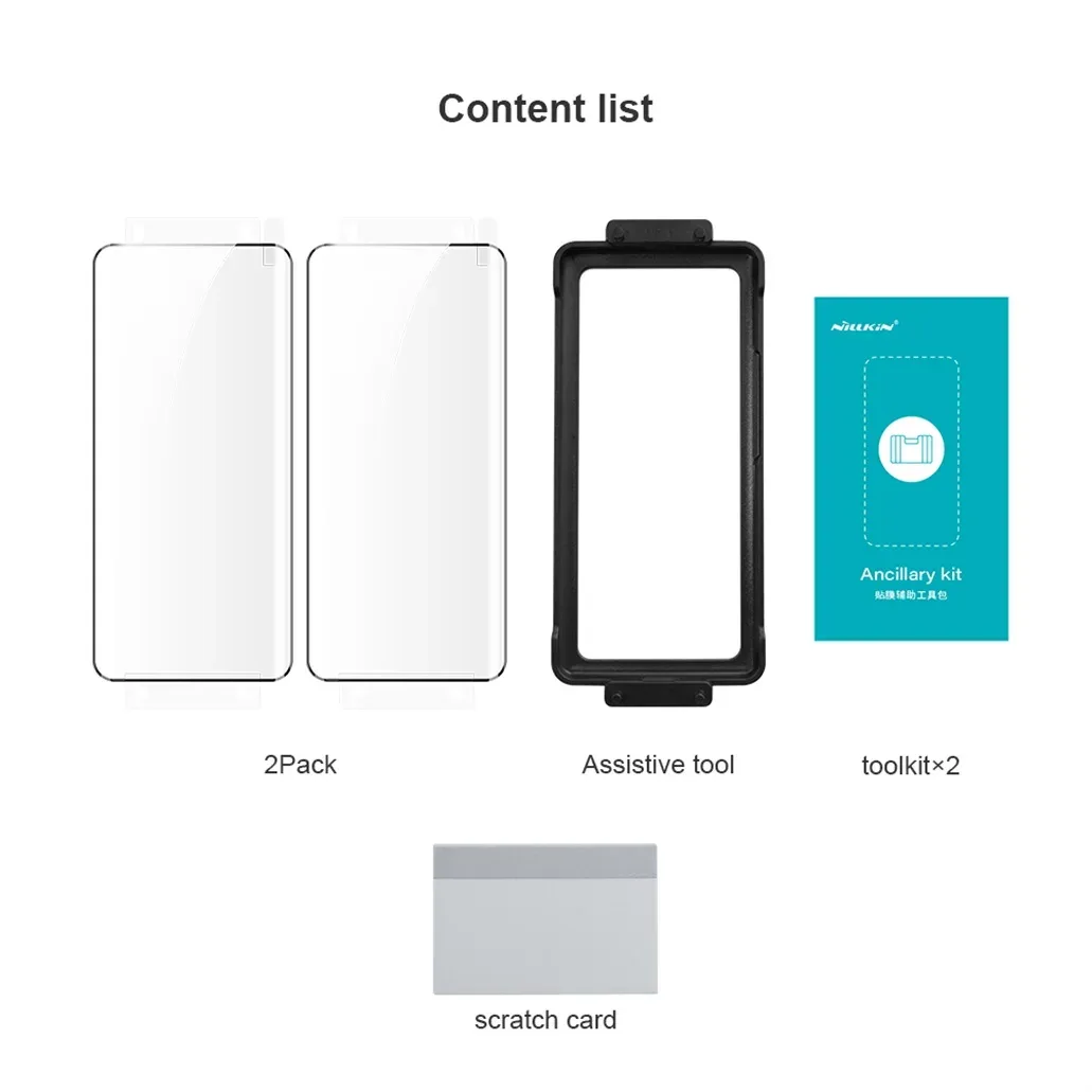 2Pcs For Xiaomi 14 Ultra Soft Film For Curved Screen Nillkin Impact Resistant Curved Film Screen Protector For Xiaomi Mi 14 Pro