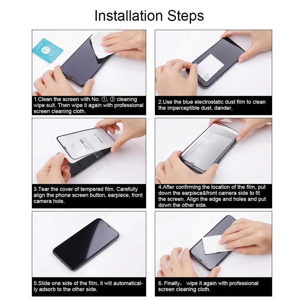 For Xiaomi Mi 14 Ultra Tempered Glass Nillkin 3D CP+Max Anti-Explosion Full Coverage Screen Protector For Xiaomi 14 Pro Film