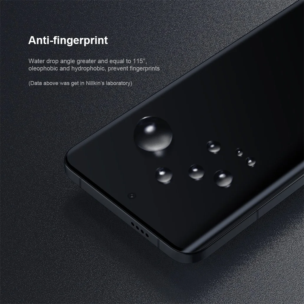 2 шт х Защитная пленка Nillkin Curved для Xiaomi 14 Ultra, Xiaomi 14 Pro