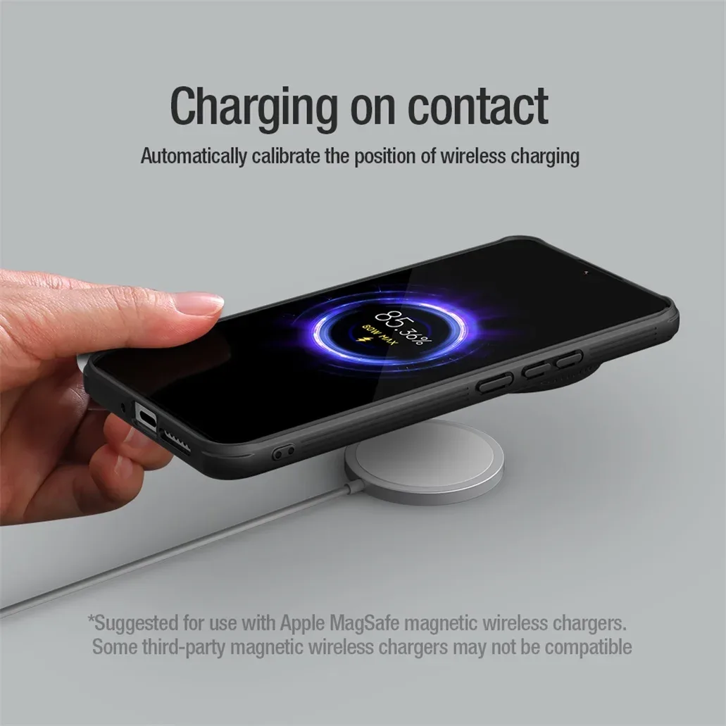 For Xiaomi Mi 14 Ultra MagSafe Case NILLKIN CamShield Prop Magnetic Charging Flip-style Holder Camera Cover For Xiaomi 14Ultra