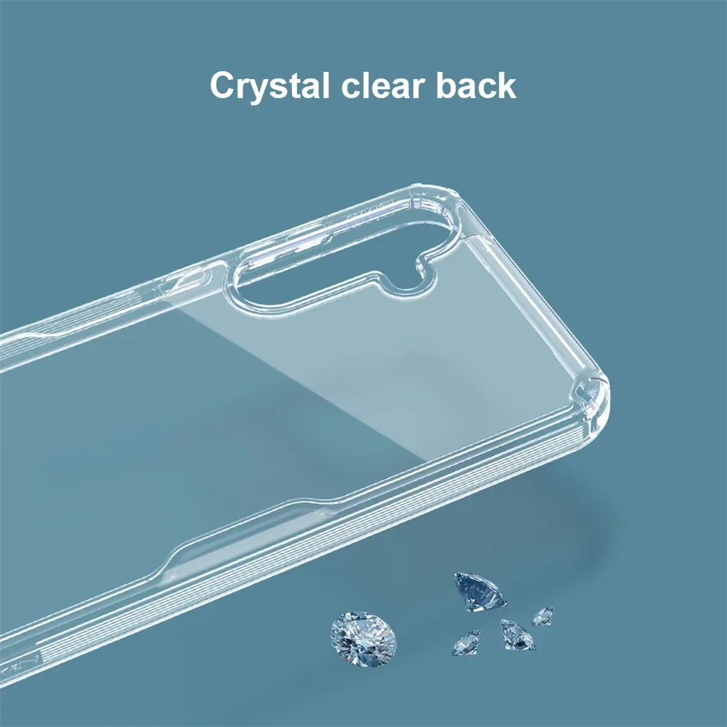 Nillkin For Samsung Galaxy A55 Case Nature Pro Transparent Clear TPU Frame Shockproof Protection Back Cover For Samsung A55 5G