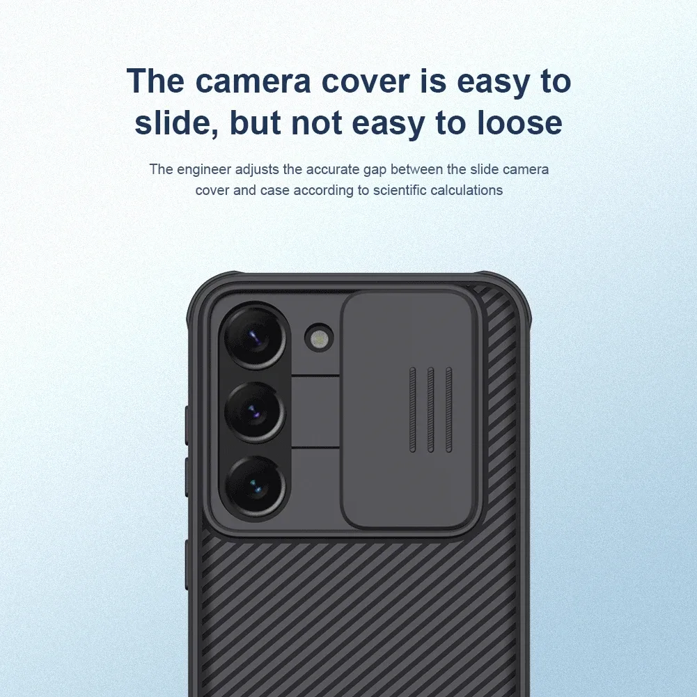 For Samsung Galaxy S23 /S23 Ultra Case NILLKIN CamShield Pro Slide Camera Privacy Protection Cover Bumper For Samsung S23+ Plus