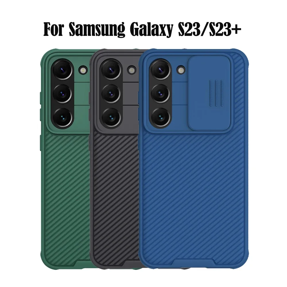 For Samsung Galaxy S23 /S23 Ultra Case NILLKIN CamShield Pro Slide Camera Privacy Protection Cover Bumper For Samsung S23+ Plus