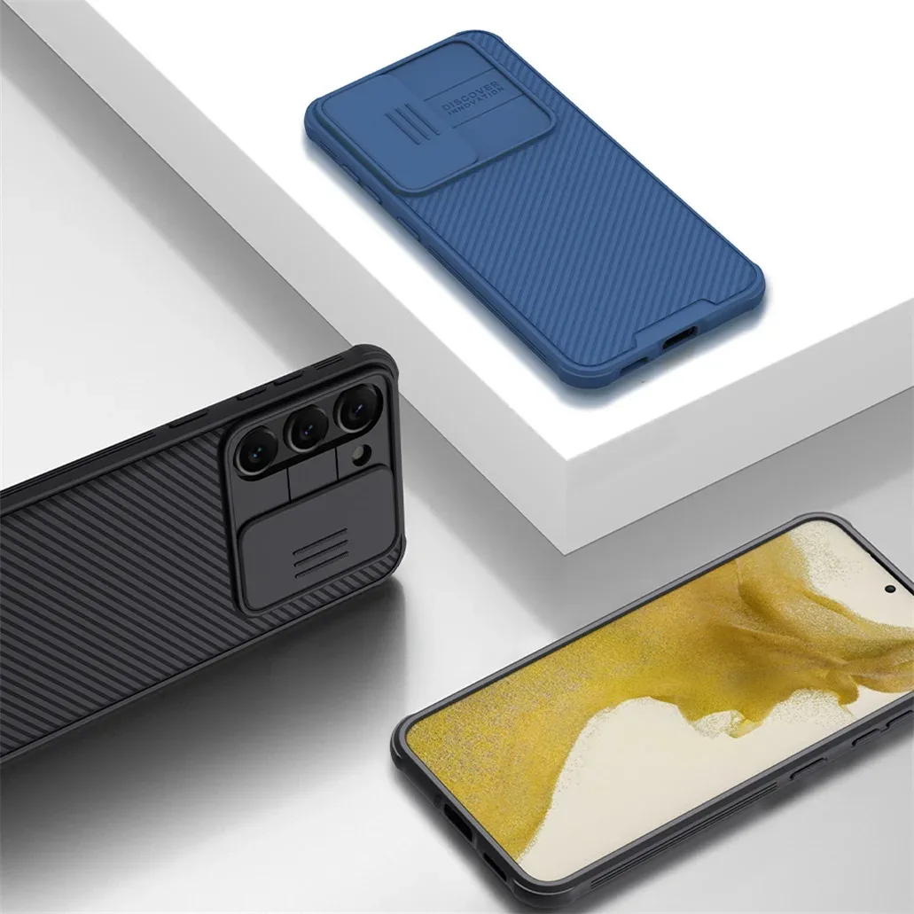 For Samsung Galaxy S23 /S23 Ultra Case NILLKIN CamShield Pro Slide Camera Privacy Protection Cover Bumper For Samsung S23+ Plus