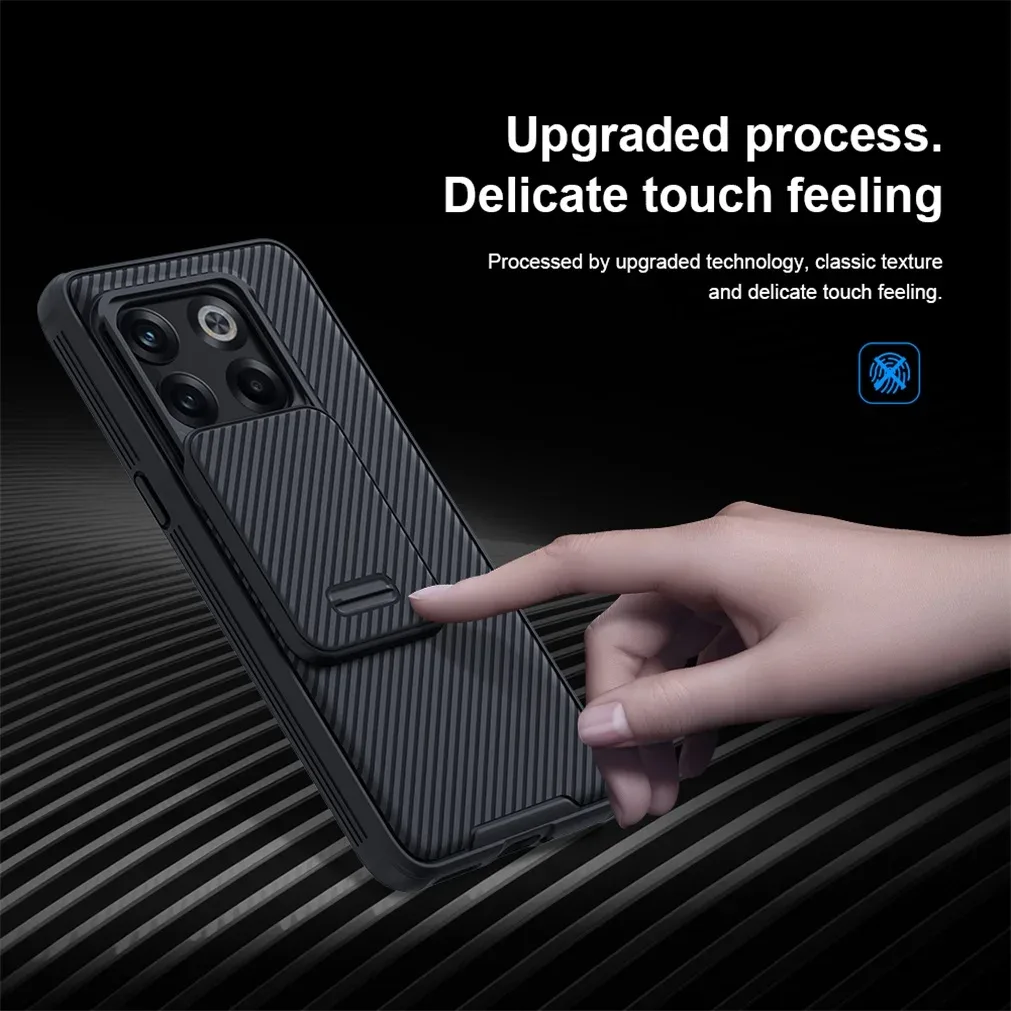 For OnePlus 10T Case NILLKIN CamShield Pro Slide Camera Cover Lens Protection For One Plus 10T 5G Back Cover For OnePlus Ace Pro