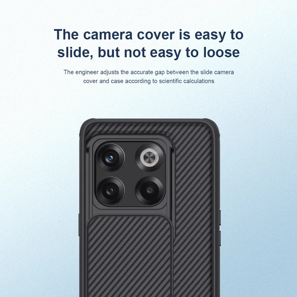 For OnePlus 10T Case NILLKIN CamShield Pro Slide Camera Cover Lens Protection For One Plus 10T 5G Back Cover For OnePlus Ace Pro