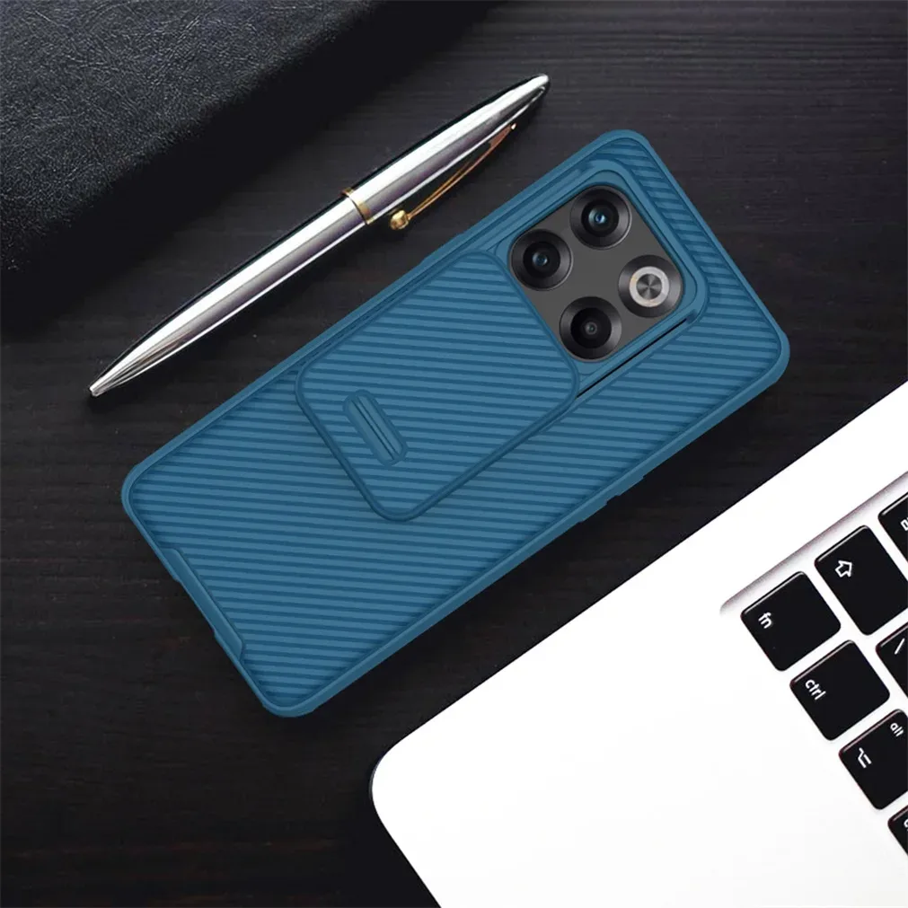 For OnePlus 10T Case NILLKIN CamShield Pro Slide Camera Cover Lens Protection For One Plus 10T 5G Back Cover For OnePlus Ace Pro