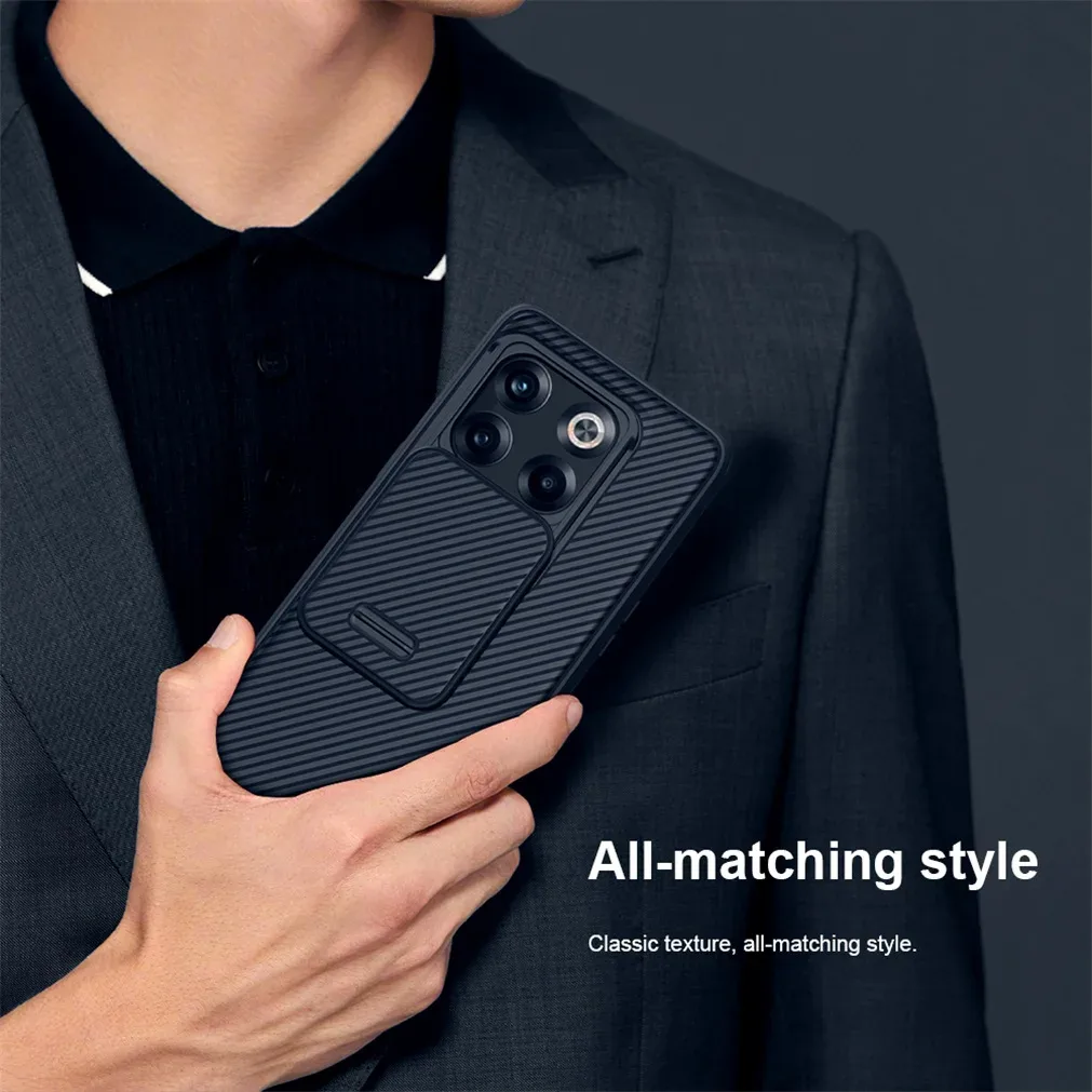 For OnePlus 10T Case NILLKIN CamShield Pro Slide Camera Cover Lens Protection For One Plus 10T 5G Back Cover For OnePlus Ace Pro