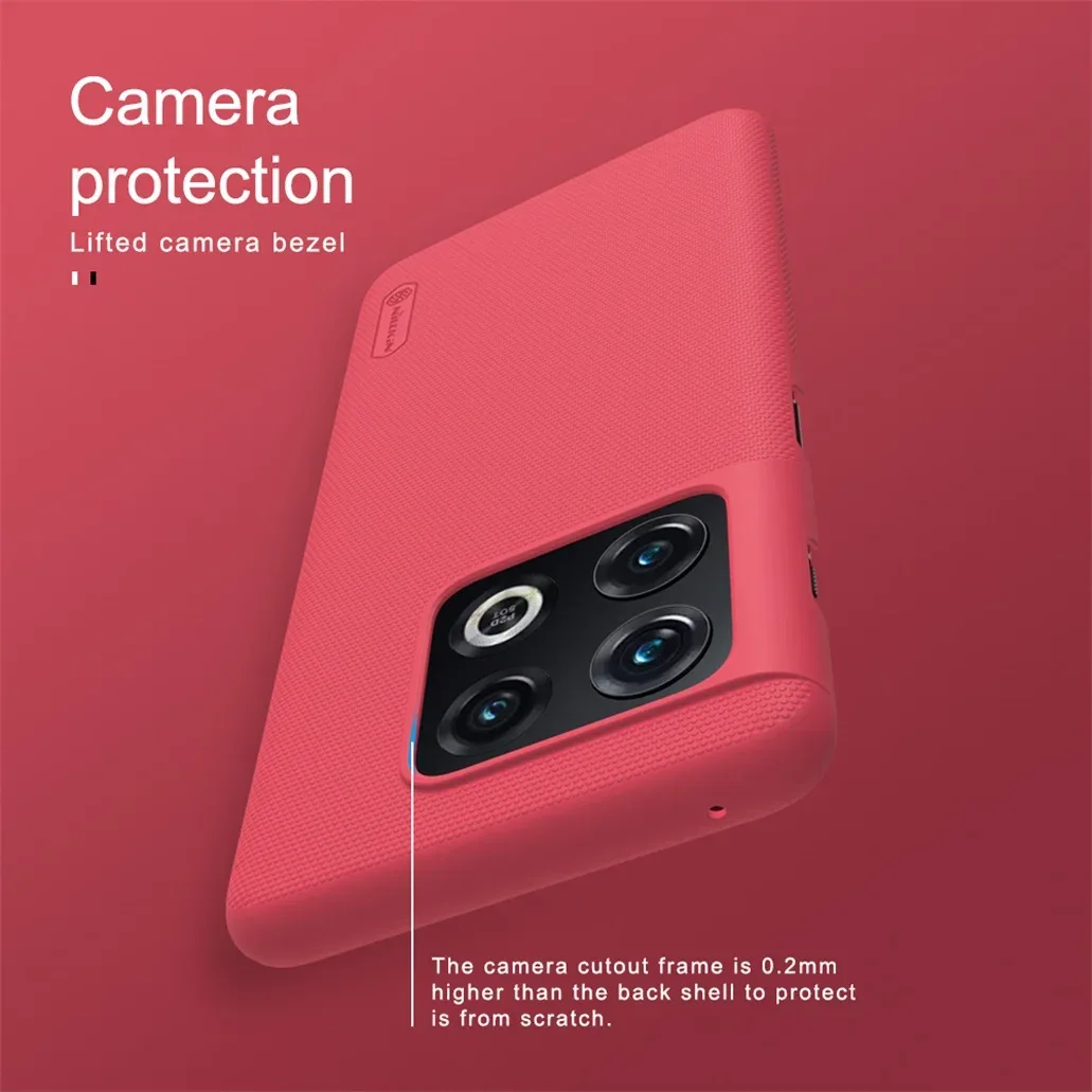 For OnePlus 10 Pro Case NILLKIN Super Frosted Shield Luxuly PC Hard Back Cover For One Plus 10 Pro Phone Shell For OnePlus10 Pro
