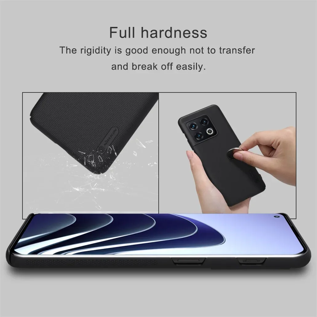 For OnePlus 10 Pro Case NILLKIN Super Frosted Shield Luxuly PC Hard Back Cover For One Plus 10 Pro Phone Shell For OnePlus10 Pro