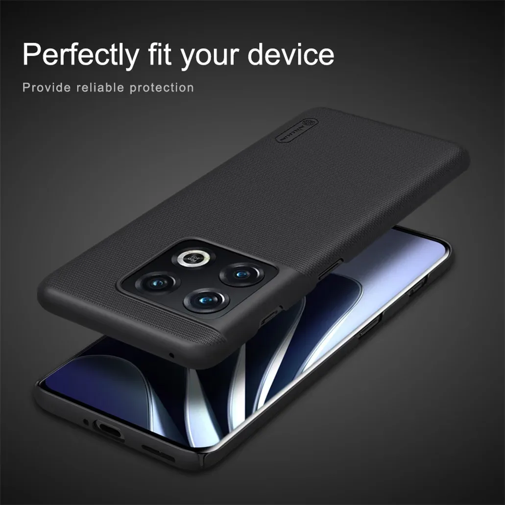 For OnePlus 10 Pro Case NILLKIN Super Frosted Shield Luxuly PC Hard Back Cover For One Plus 10 Pro Phone Shell For OnePlus10 Pro