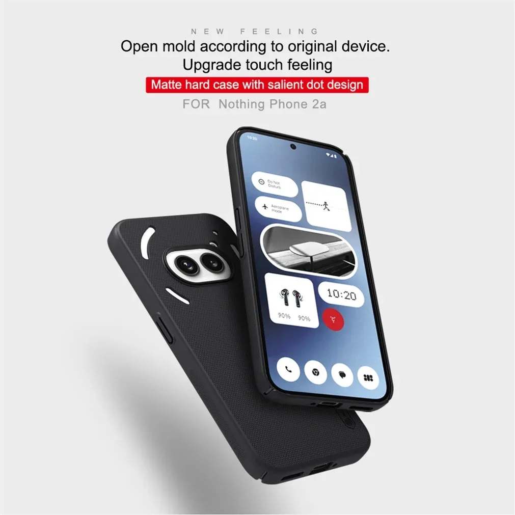 For Nothing Phone 2a Case NILLKIN Super Frosted Shield Case Hard PC Ultra-Thin Protection Shell Back Cover For Nothing Phone2a