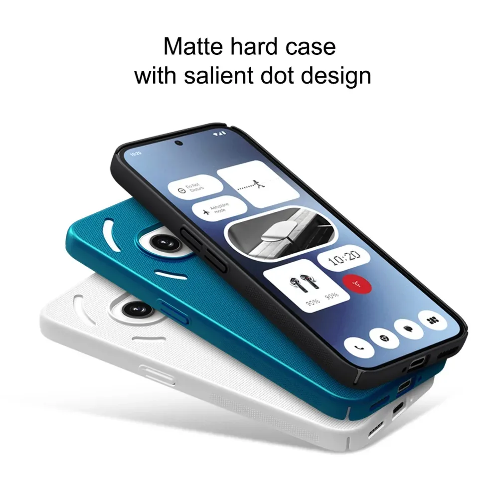 For Nothing Phone 2a Case NILLKIN Super Frosted Shield Case Hard PC Ultra-Thin Protection Shell Back Cover For Nothing Phone2a
