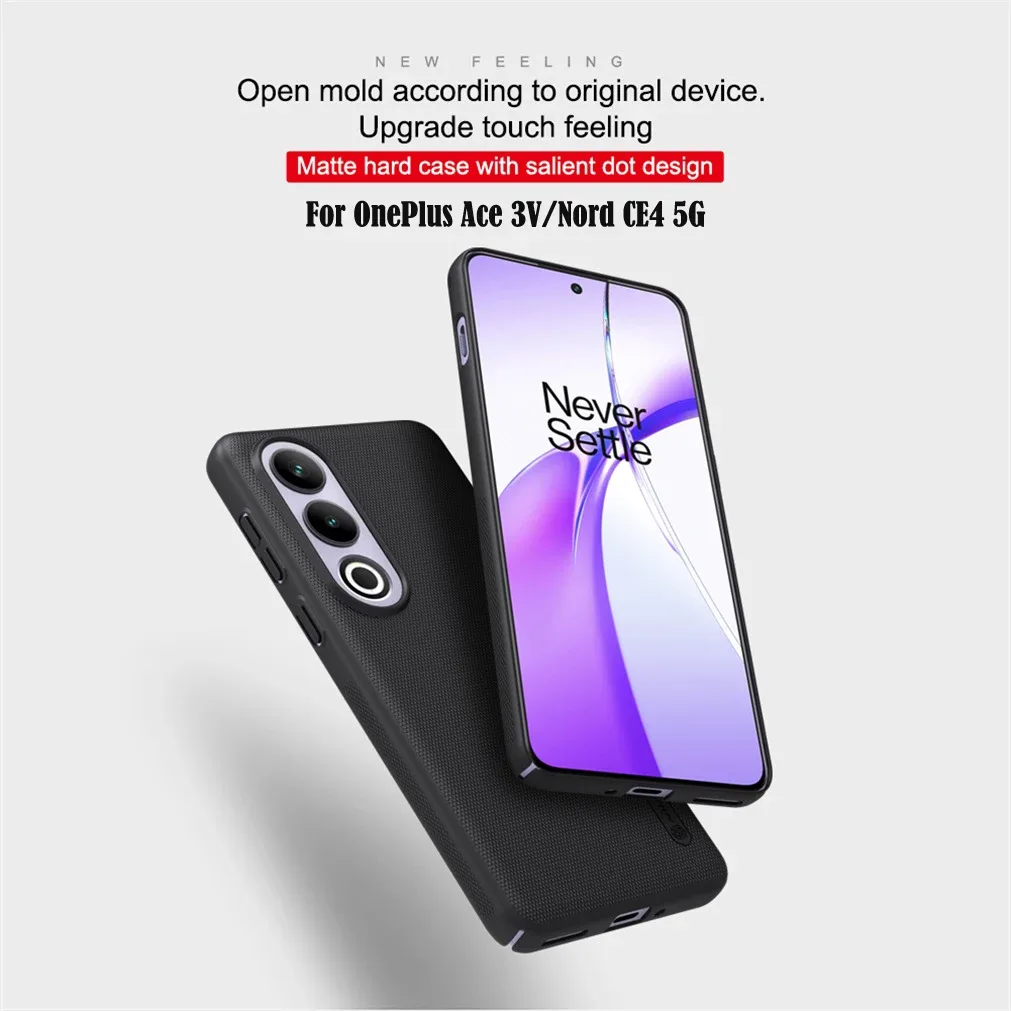 For OnePlus Ace 3V / Nord CE4 5G Case NILLKIN Super Frosted Shield Case Hard PC Ultra-Thin Shell Back Cover For One Plus Ace3V
