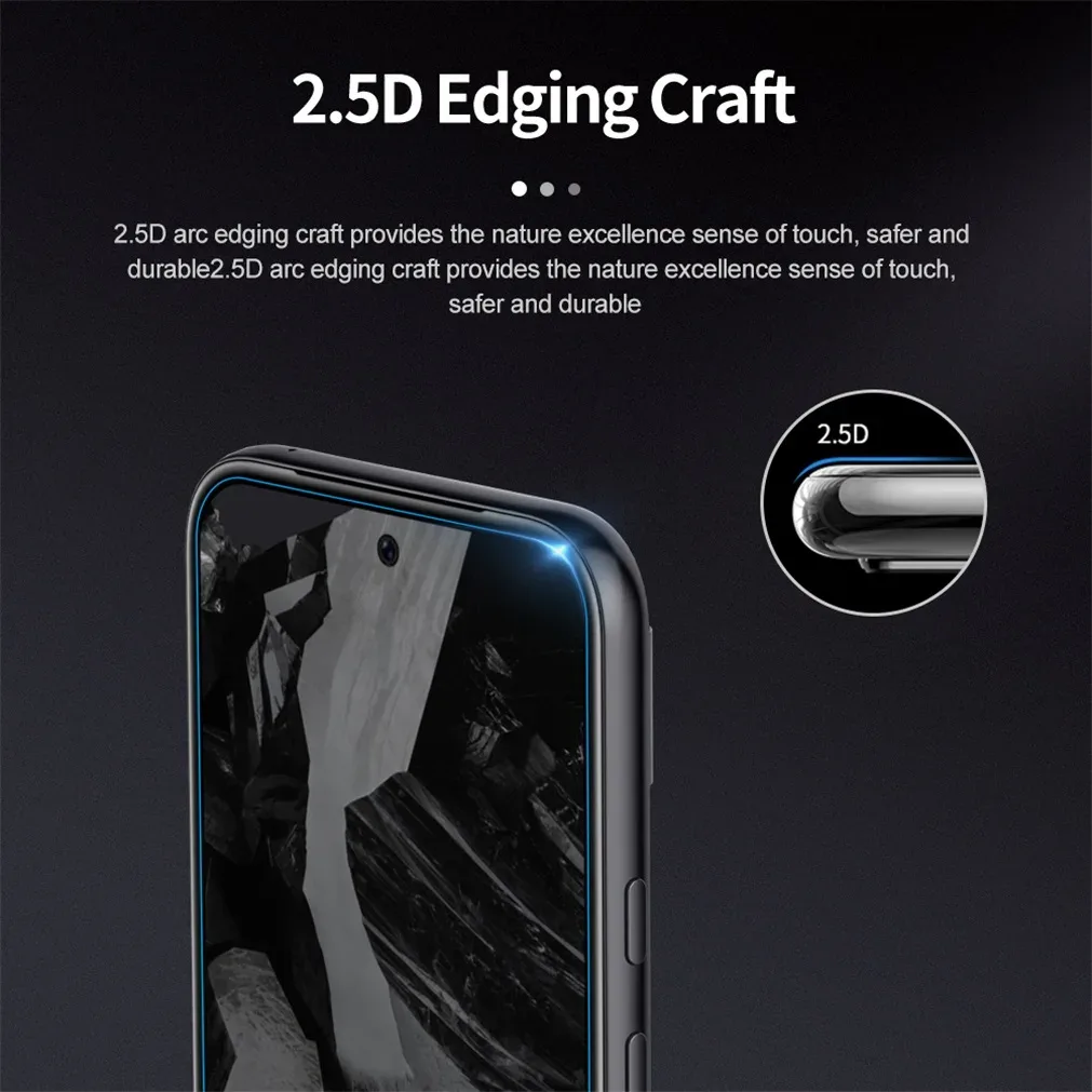 Nillkin For Google Pixel 8a Tempered Glass Amazing H+PRO Anti-Explosion 2.5D 0.2mm 9H Screen Protector Film For Google Pixel8a