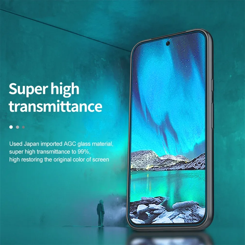 Nillkin For Google Pixel 8a Tempered Glass Amazing H+PRO Anti-Explosion 2.5D 0.2mm 9H Screen Protector Film For Google Pixel8a