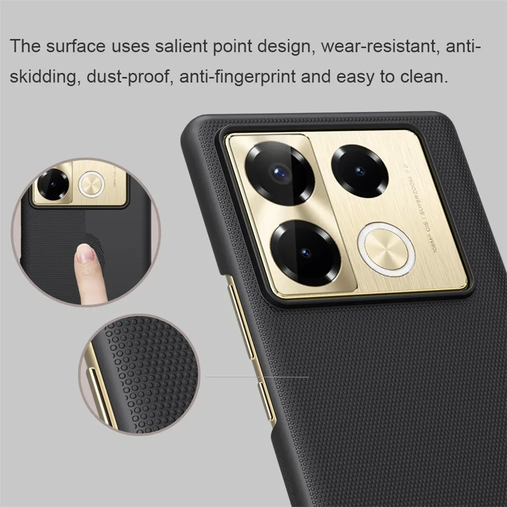 For Infinix Note 40 Pro 5G / 40 Pro+ Plus 5G Case NILLKIN Super Frosted Shield Hard PC Ultra-Thin Matte Protection Back Cover