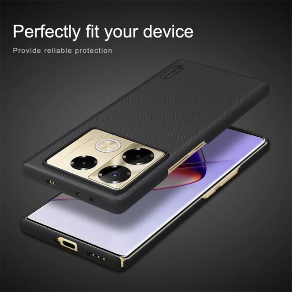 Чехол Nillkin Super Frosted Shield для Infinix Note 40 Pro 5G, Note 40 Pro Plus 5G — изображение 4