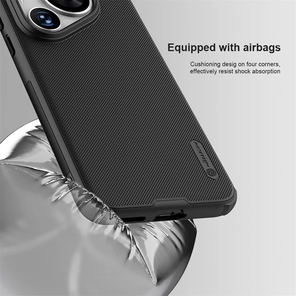 For Huawei Pura 70 Pro / Pura70 Pro+ Plus MagSafe Case Nillkin Frosted Shield Pro Magnetic Case TPU Frame PC Cover For Pura 70