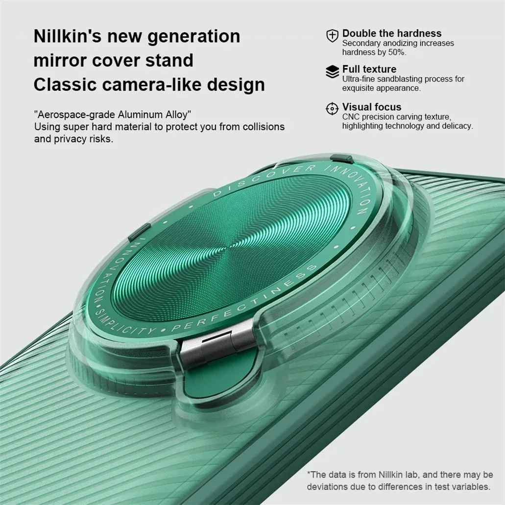 For Xiaomi 14 Ultra Case NILLKIN CamShield Prop Clear Version With Flip-style Phone Holder Camera Cover For Xiaomi Mi 14 Ultra