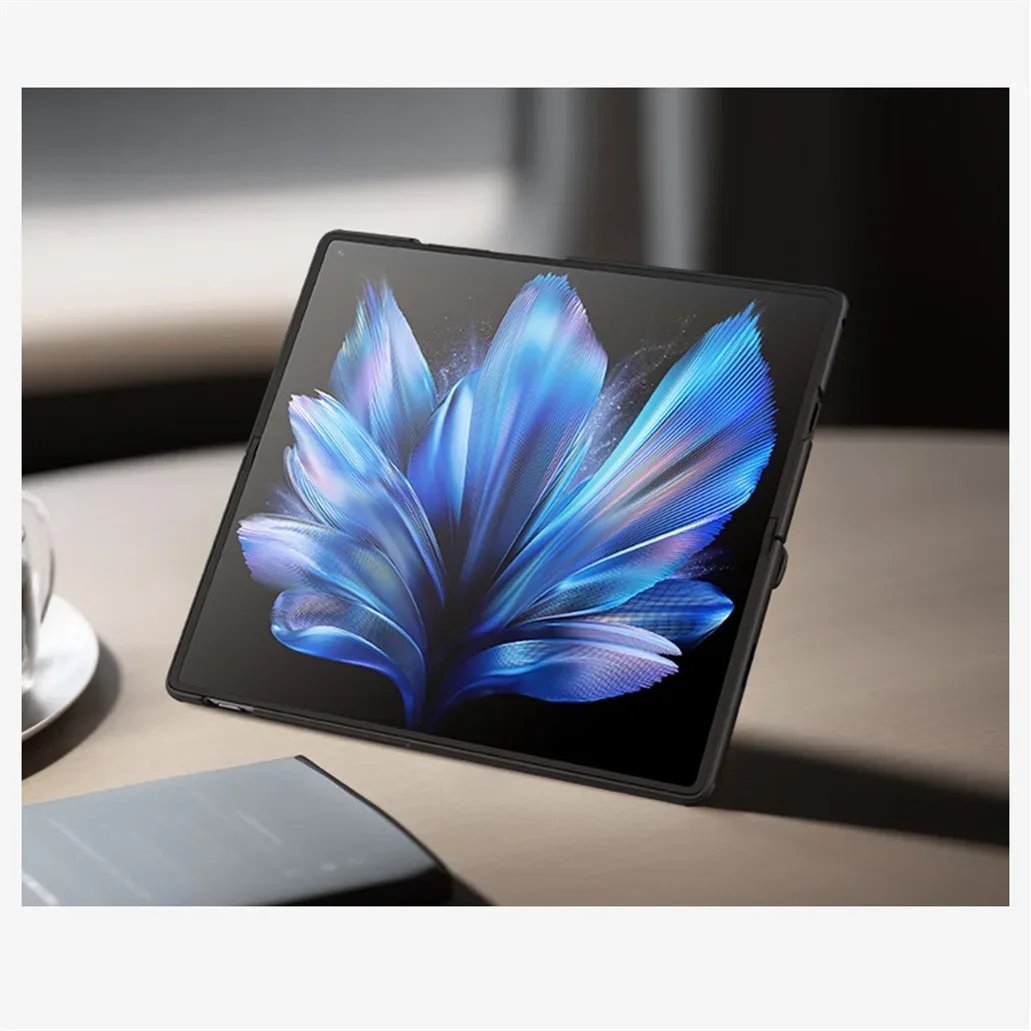 For Vivo X Fold 3 Pro MagSafe Case NILLKIN Frosted Shield Prop Magnetic Case Camera Cover Holder Folding Cover For X Fold3 Pro