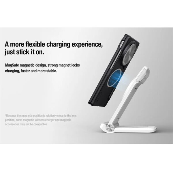 Чехол Nillkin Super Frosted Shield Prop для Vivo X Fold 3, Vivo X Fold 3 Pro (MagSafe) — изображение 2