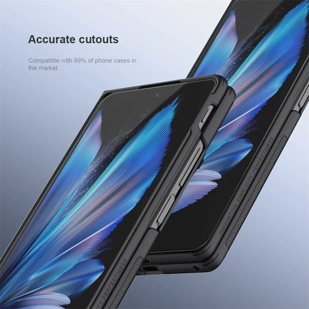2Pcs For Vivo X Fold 3 Pro Soft Film Outer Screen Front Film Nillkin Impact Resistant Curved Film Screen Protector For X Fold3