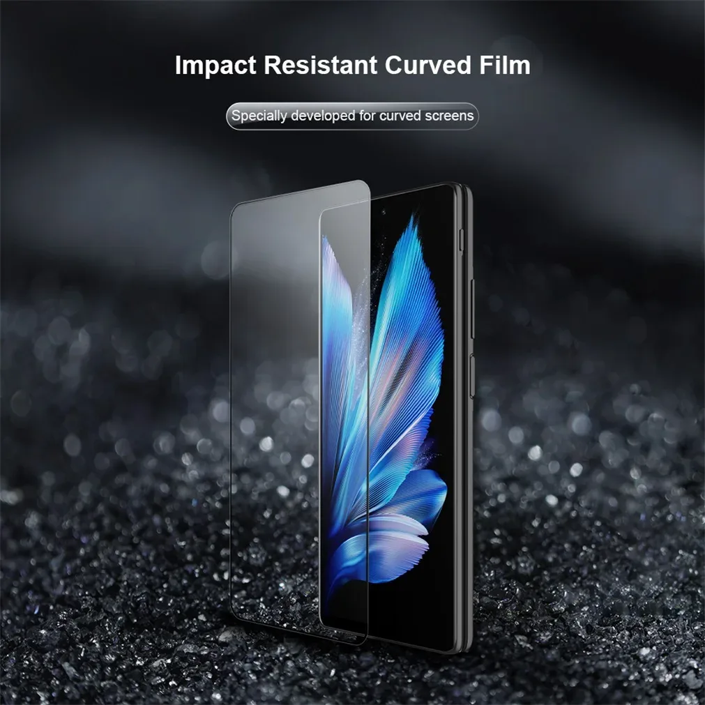 2Pcs For Vivo X Fold 3 Pro Soft Film Outer Screen Front Film Nillkin Impact Resistant Curved Film Screen Protector For X Fold3