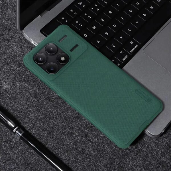 Чехол Nillkin Super Frosted Shield для Xiaomi Poco F6 Pro (MagSafe) — изображение 6