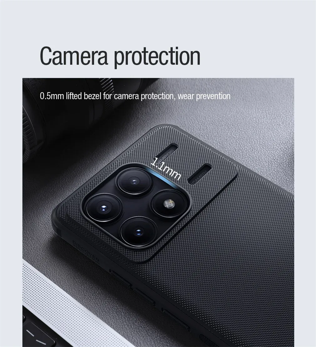 For Xiaomi Poco F6 Pro MagSafe Case Nillkin Frosted Shield Pro Shockproof Magnetic Case TPU Frame PC Back Cover For Poco F6 Pro