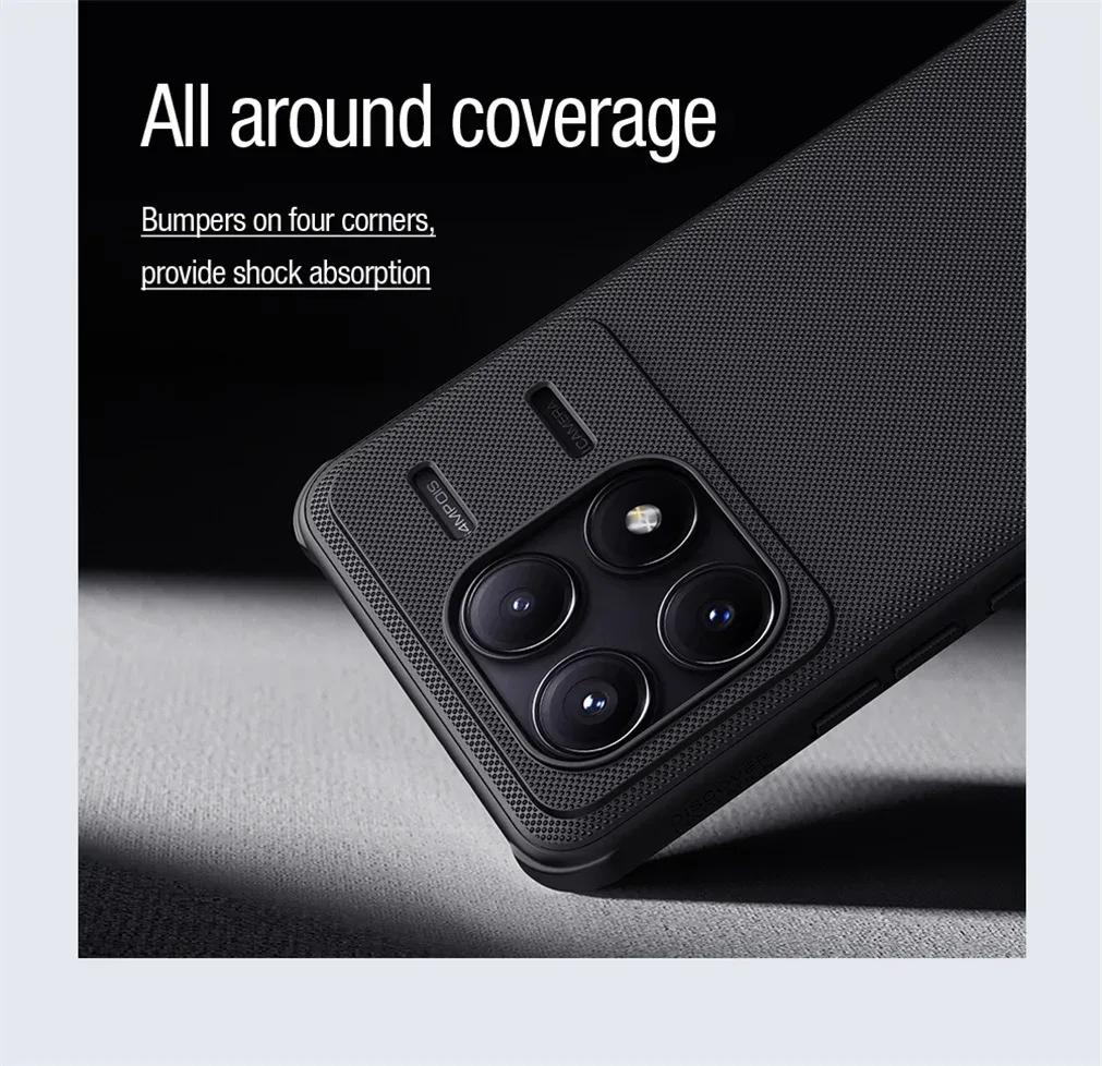 For Xiaomi Poco F6 Pro MagSafe Case Nillkin Frosted Shield Pro Shockproof Magnetic Case TPU Frame PC Back Cover For Poco F6 Pro