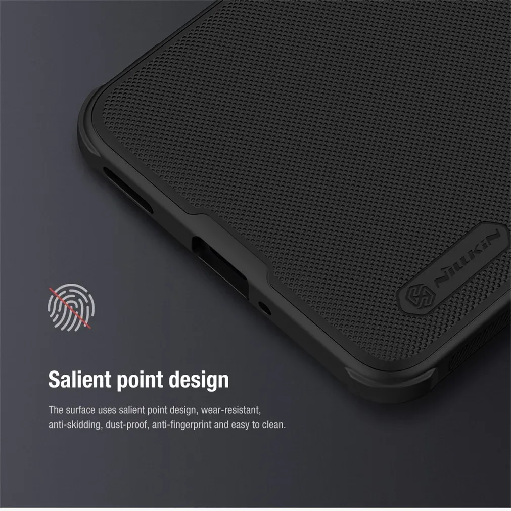 For Xiaomi Poco F6 Pro Case Nillkin Frosted Shield Pro Soft TPU Frame Hard PC Shell Shockproof Back Cover For Xiaomi Poco F6 Pro