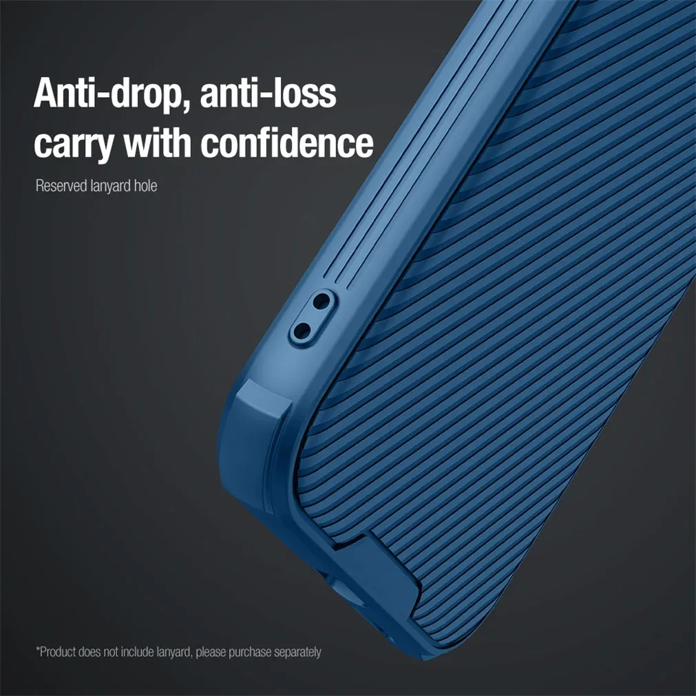For Xiaomi Poco F6 Case NILLKIN CamShield Pro Case Shockproof Slide Camera Cover Lens Privacy Protection Back Cover For Poco F6