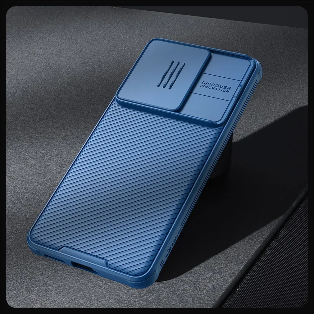 For Xiaomi Poco F6 Case NILLKIN CamShield Pro Case Shockproof Slide Camera Cover Lens Privacy Protection Back Cover For Poco F6