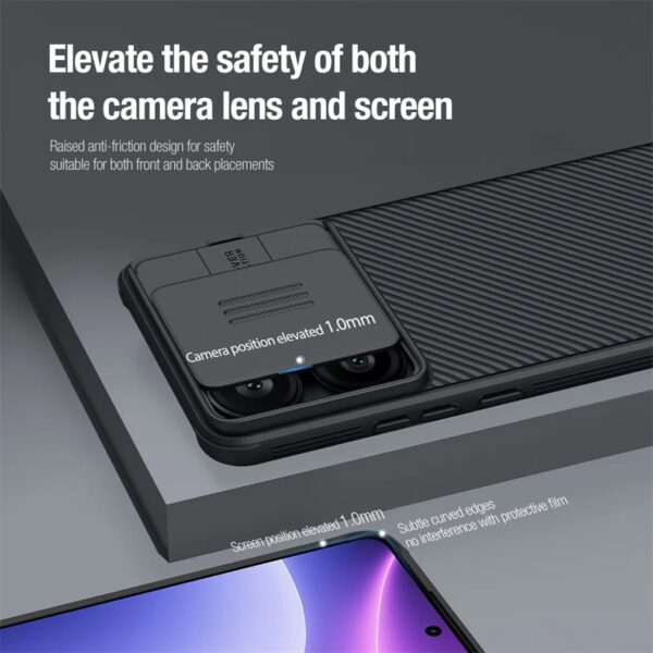 Чехол Nillkin Camshield для Xiaomi Poco F6 — изображение 4